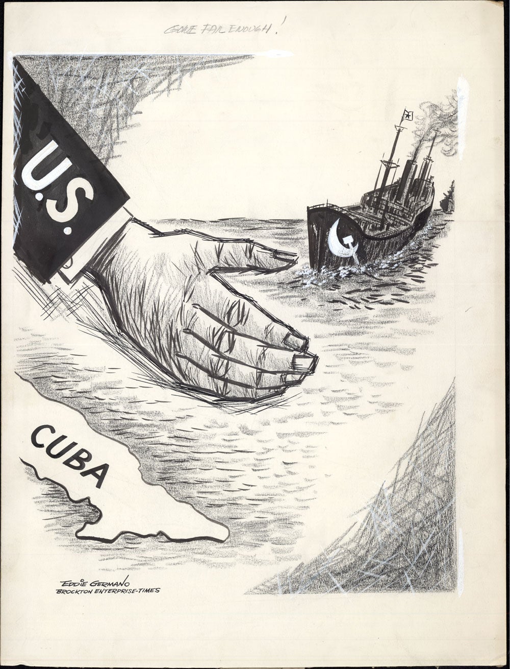 cuban missile crisis cartoon analysis