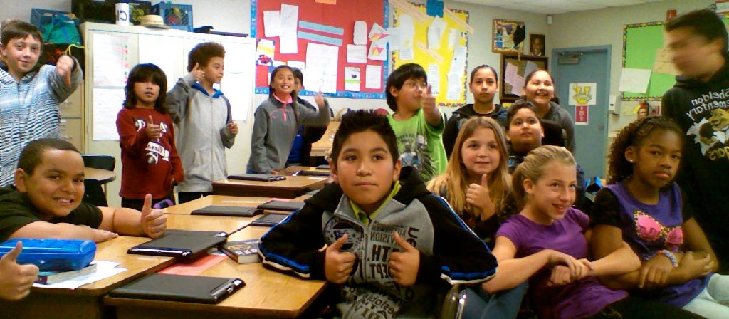 Students of Sheldon Academy of Innovative Learning in Fairfield California