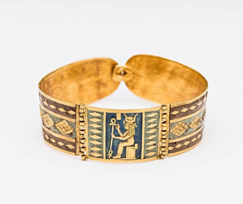 Bracelet with image of Hathor