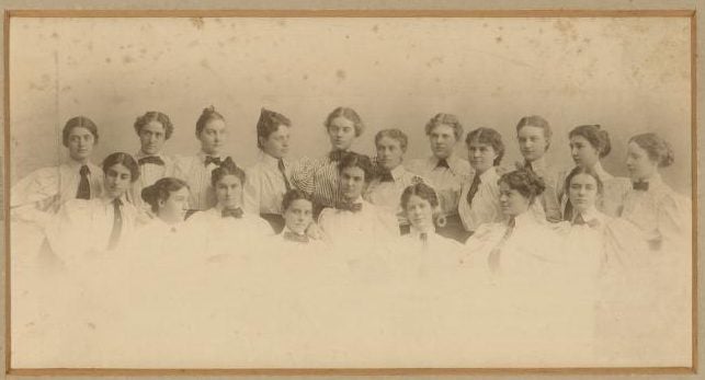 Collegiate Sorosis 1894-1895