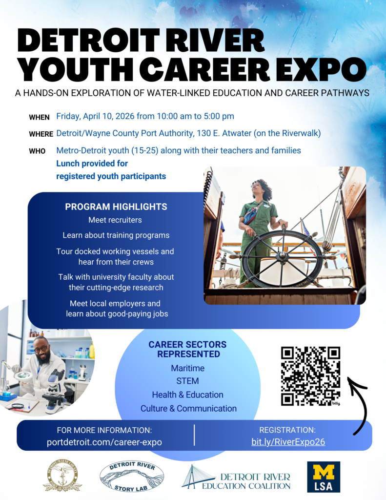 Flyer for 2026 Detroit Ricer Youth Career Expo
