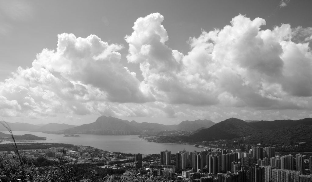 Photo overlooking Tai Po in Hong Kong's New Territories