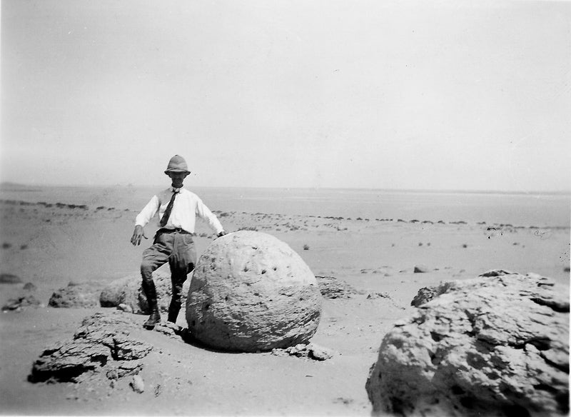 archival photo of ancient egyptian site