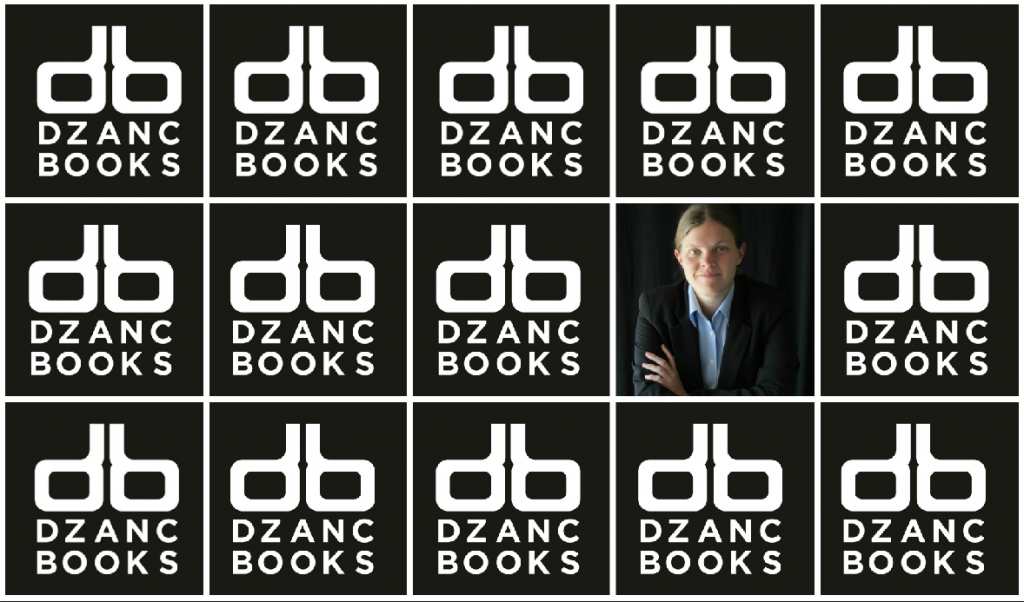 dzanc books collage with michelle dotter headshot