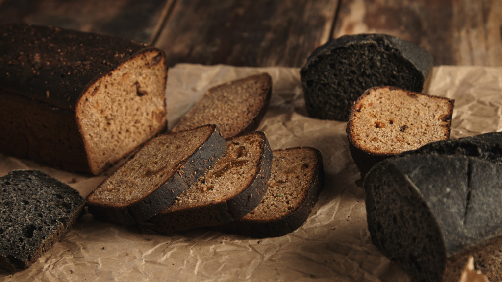 loaves of black bread